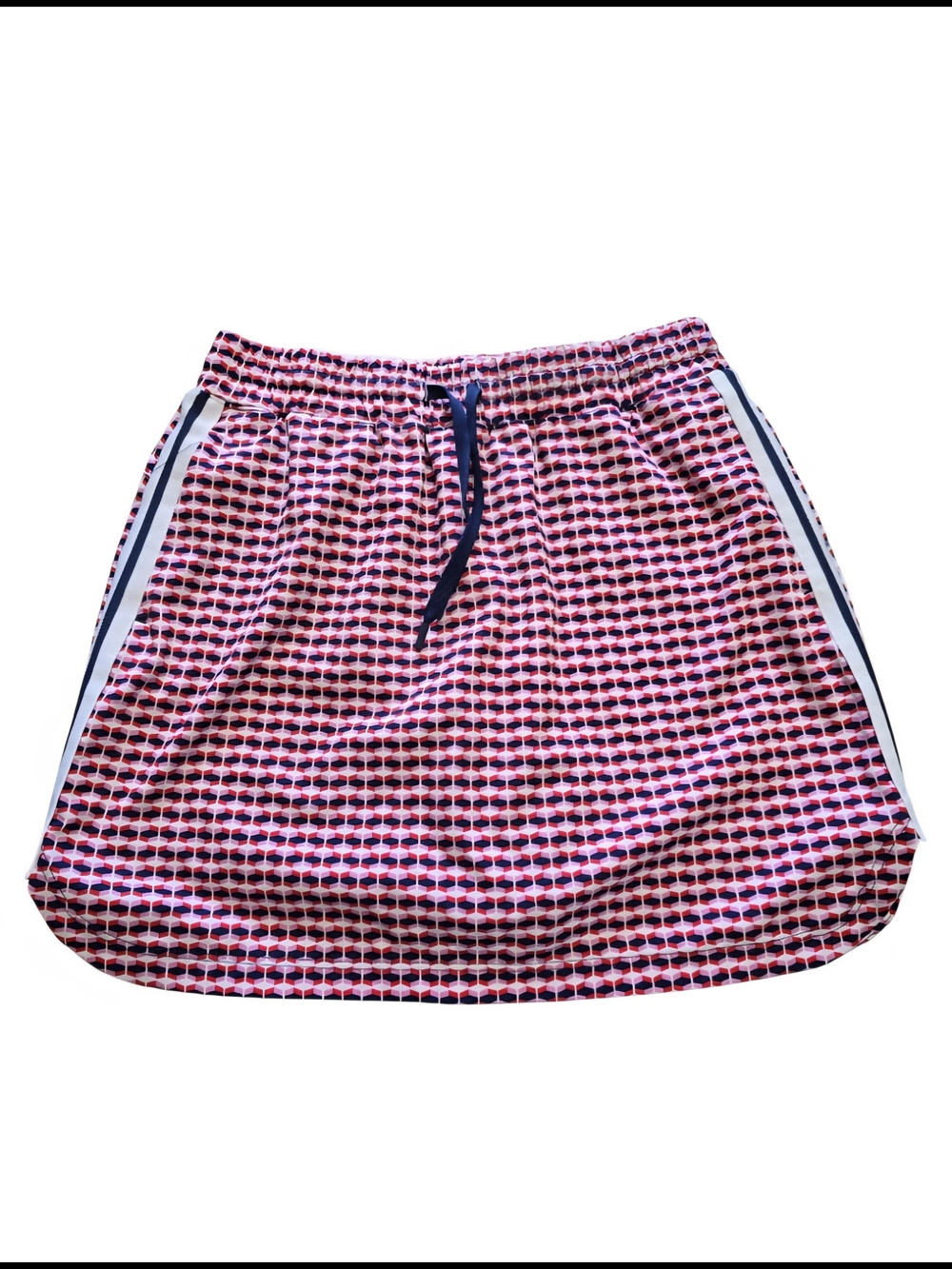 NWOT Lady Hagen Pink/Red/Navy Patterned Athletic Golf Skort Sz S